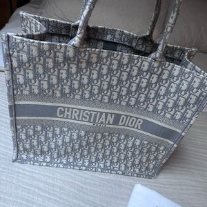Christian Dior Large Book Tote 100% Authentic